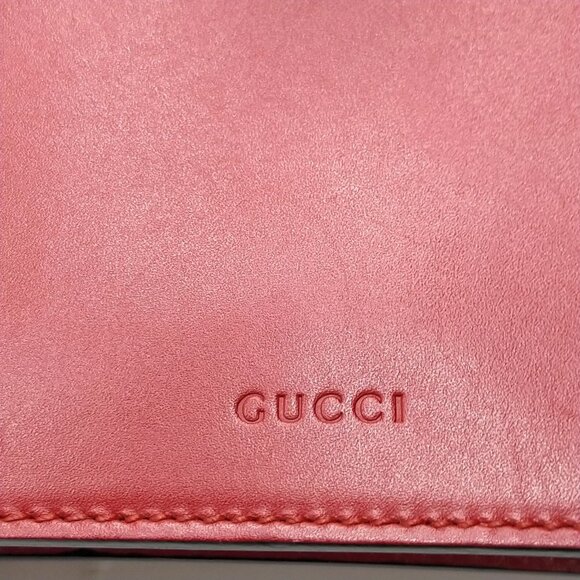 Authentic Gucci Shoulder Bag Red Leather mn828-120826 - Picture 14 of 16